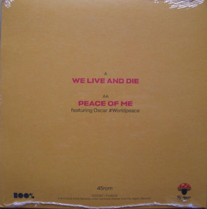 Morcheeba – We Live And Die / Peace Of Me Vinyl, 7", Limited Edt orange RSD2025