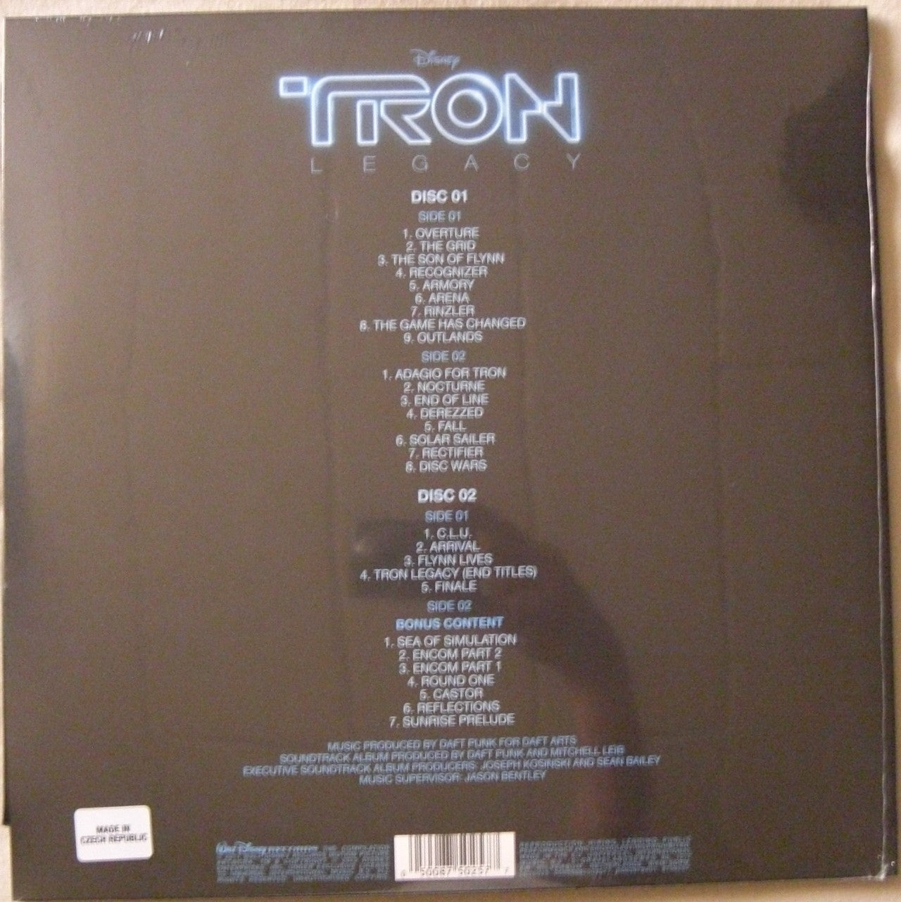 Daft Punk – TRON Legacy Soundtrack 2x Vinyl, LP, Album
