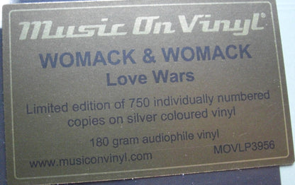 Womack & Womack – Love Wars Vinyl, LP, Album, Reissue, Limited Edt silver