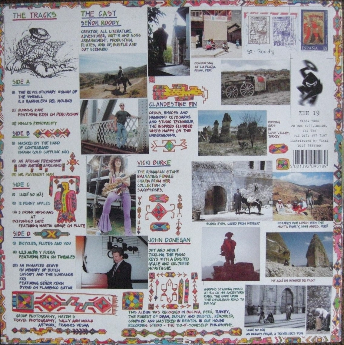 Up, Bustle &amp; Out – Un color simplemente refleja otro 2 x Vinilo, LP, Álbum Reino Unido 1996