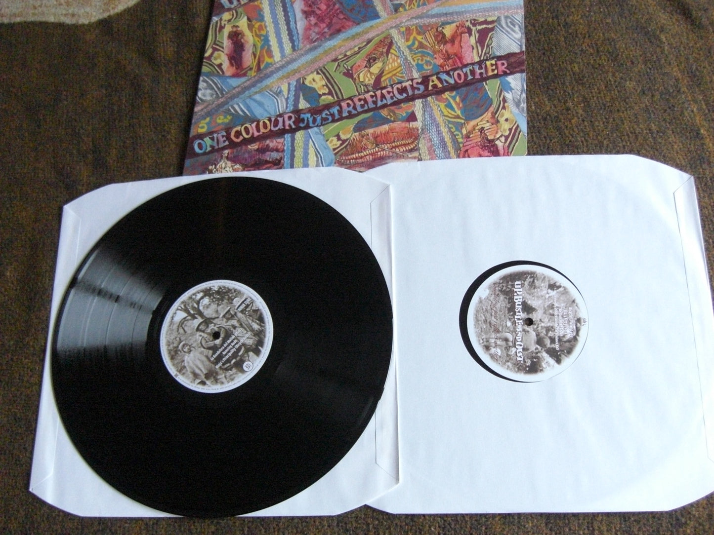 Up, Bustle &amp; Out – Un color simplemente refleja otro 2 x Vinilo, LP, Álbum Reino Unido 1996