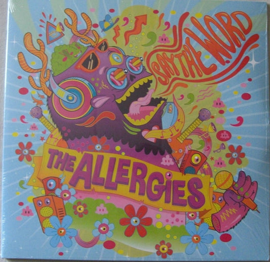 The Allergies – Say The Word 2 x Vinyl, LP Album orange