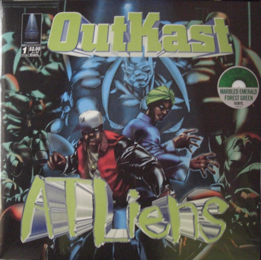 Outkast - ATLiens  2x Vinyl, LP, Album, Reissue, Emerald Forest Green