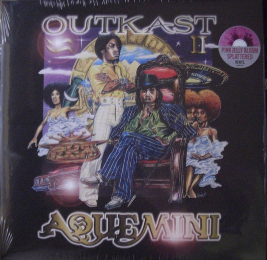 Outkast - Aquemini  2x Vinyl, LP, Album, Reissue, Pink Jelly Bloom Splatter