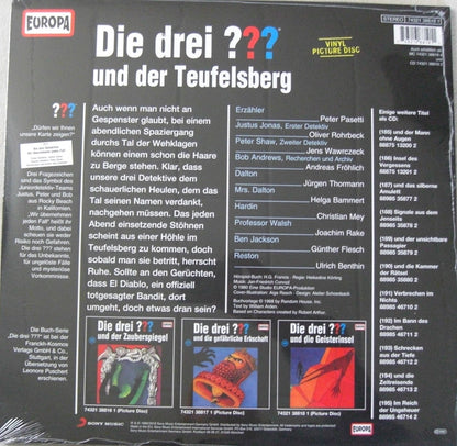 William Arden – Die Drei ??? 19 - Und Der Teufelsberg Vinyl, LP, Picture Disc