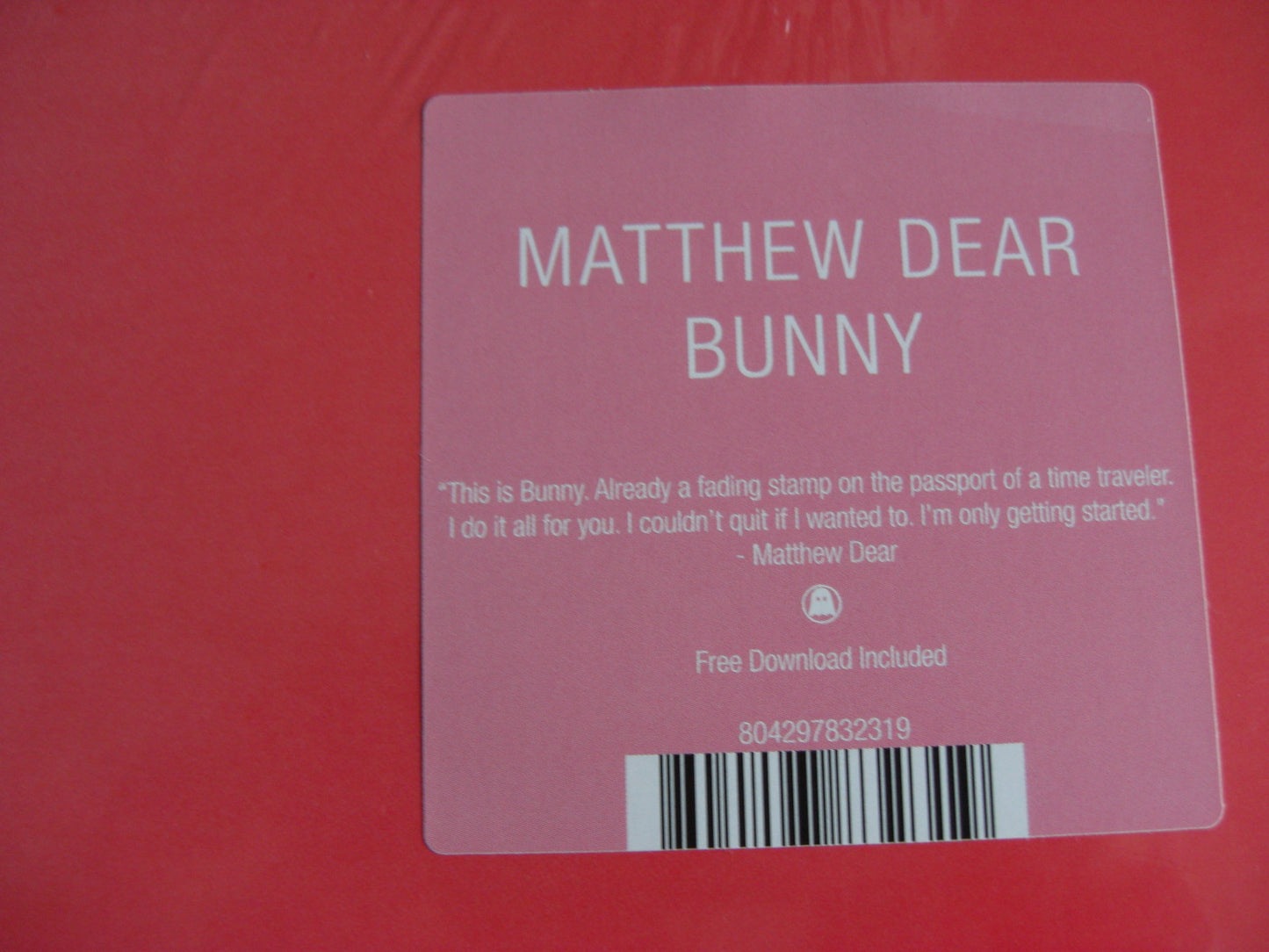 Matthew Dear – Bunny 2 x Vinyl, LP, Album