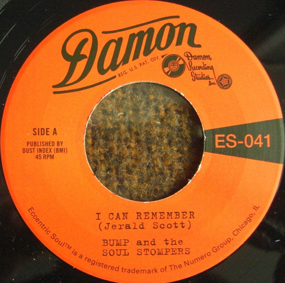 Bump And The Soul Stompers – I Can Remember / Standing On The Outside Vinyl, 7"
