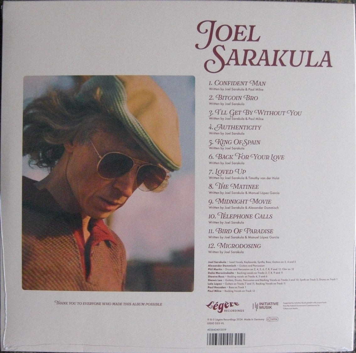 Joel Sarakula – Soft Focus Vinyl, LP, Album