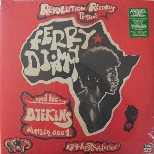Ferry Djimmy & His Dji-Kins – Rhythm Revolution 2x LP Vinyl Album black
