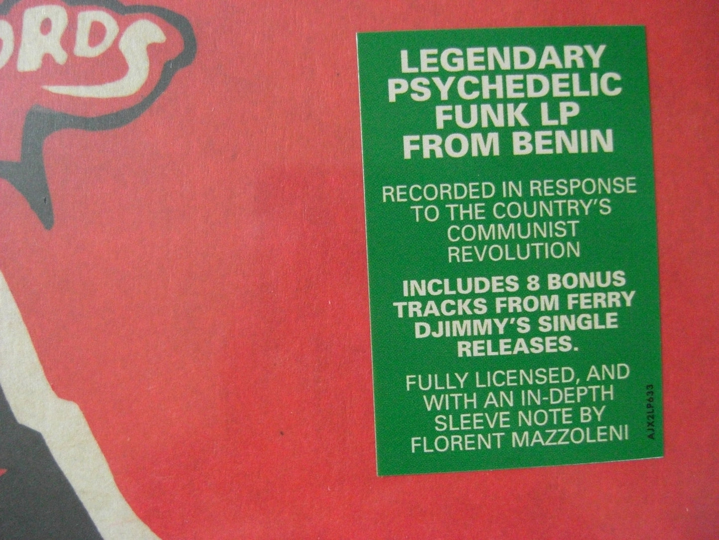 Ferry Djimmy &amp; His Dji-Kins – Rhythm Revolution 2x LP Vinilo Álbum negro