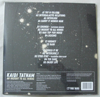 Kaidi Tatham – An Insight To All Minds 2x Vinyl 12" Album