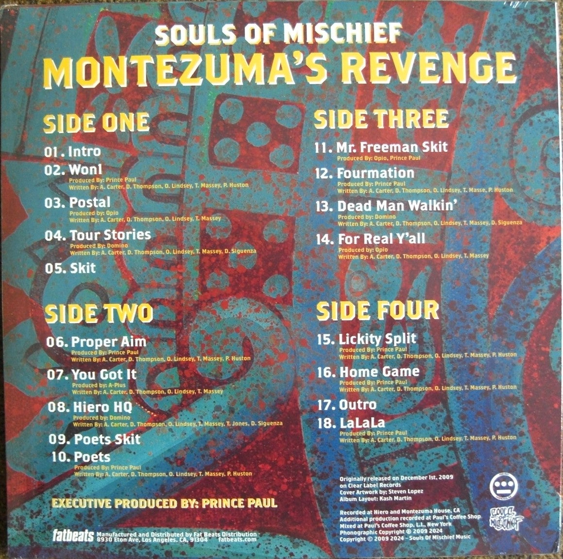 Souls Of Mischief – Montezuma's Revenge 2 x Vinyl, LP, Album