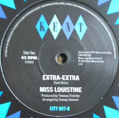 Kenneth Wright / Miss Louistine – The Souls Of Black Folks / Extra-Extra Vinyl, 7"