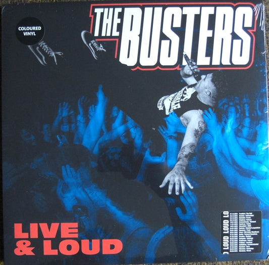 The Busters – Live & Loud Vinyl, LP, Album blue