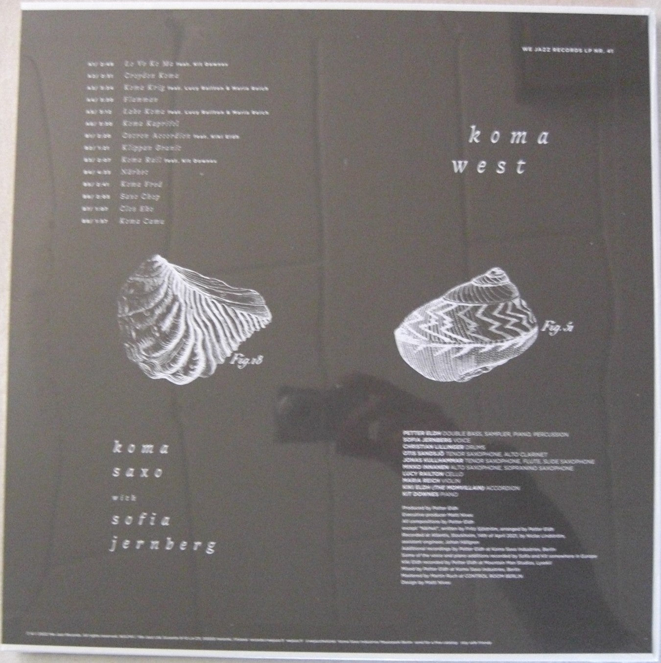 Koma Saxo, Sofia Jernberg – Koma West Vinyl, LP Album black