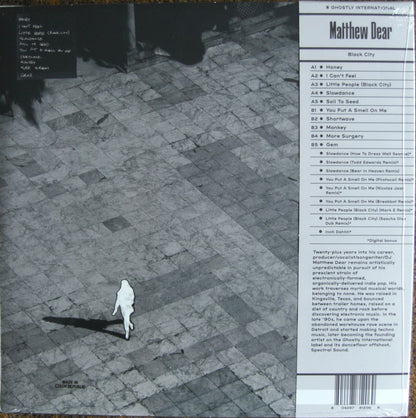 Matthew Dear – Black City Vinyl, LP, Album silver
