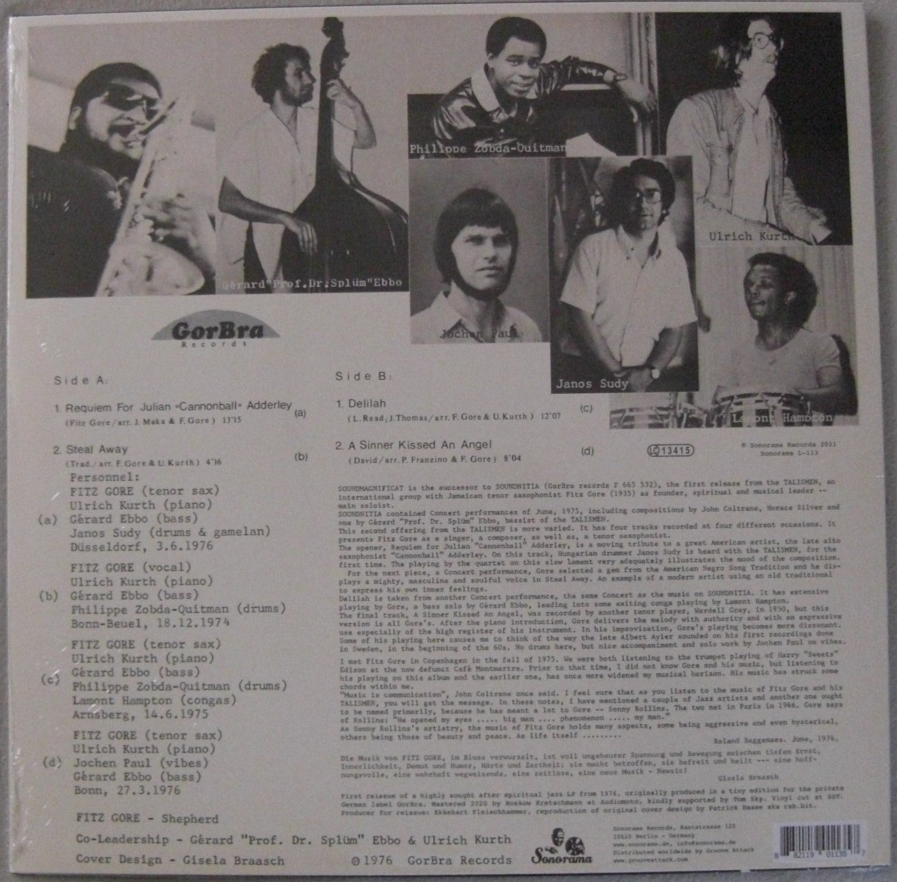 Fitz Gore & The Talismen – Soundmagnificat Vinyl, LP, Album