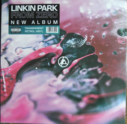 Linkin Park – From Zero Vinyl, LP, Album, Transparent Petrol