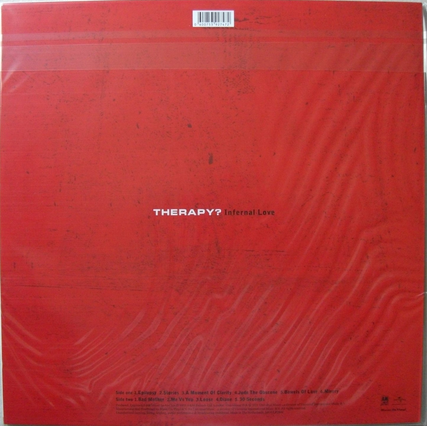 Therapy? – Infernal Love Vinyl, LP, Album
