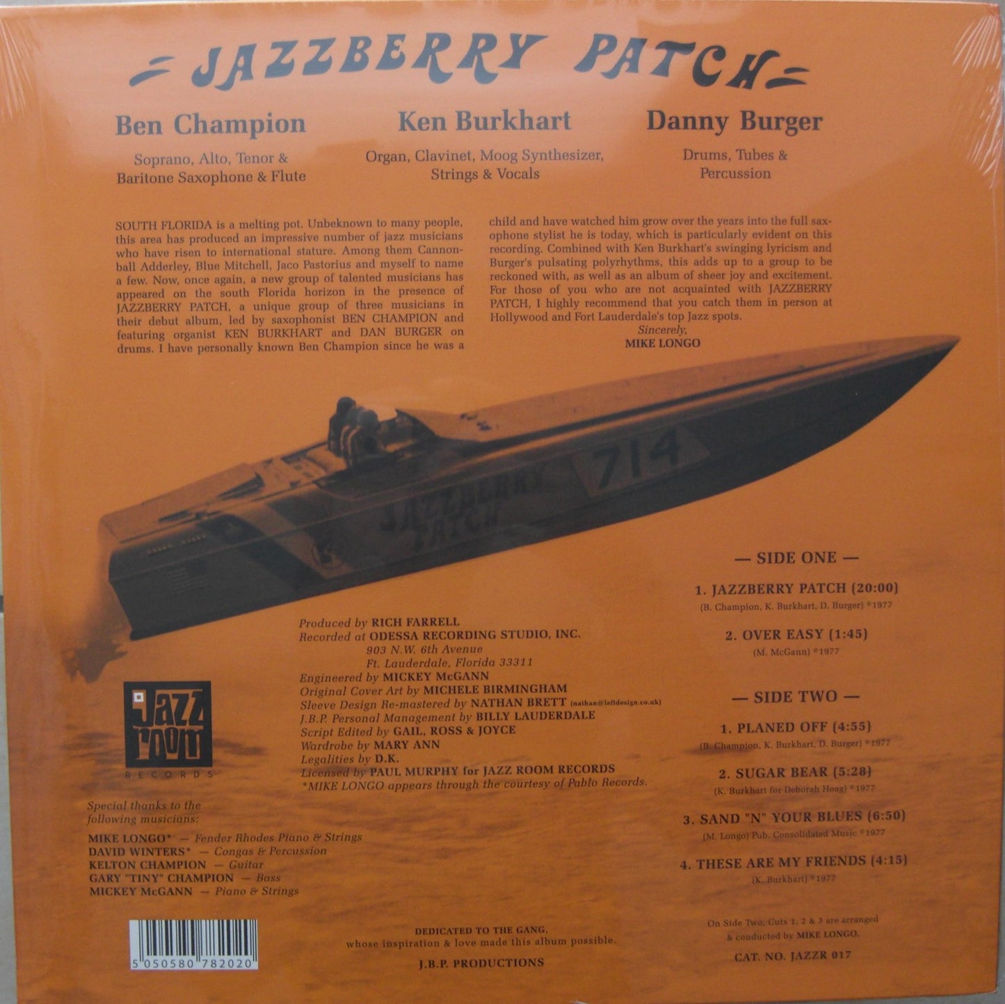 Jazzberry Patch – Jazzberry Patch Vinyl, LP, Album