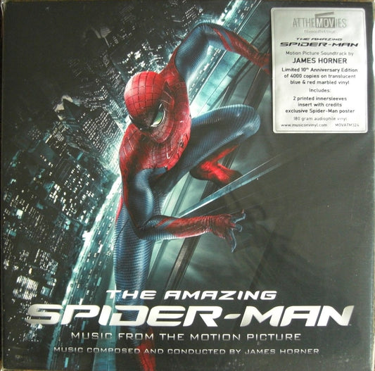 James Horner – The Amazing Spider-Man Soundtrack 2 x Vinyl, LP, Limited Edt blue-red