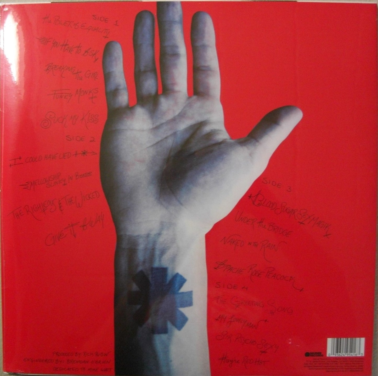 Red Hot Chili Peppers – Blood Sugar Sex Magik 2 x Vinyl, LP Album