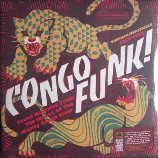 ¡Congo Funk! Sound Madness From The Shores Of The Mighty Congo River 2 x Vinilo, LP, Compilación