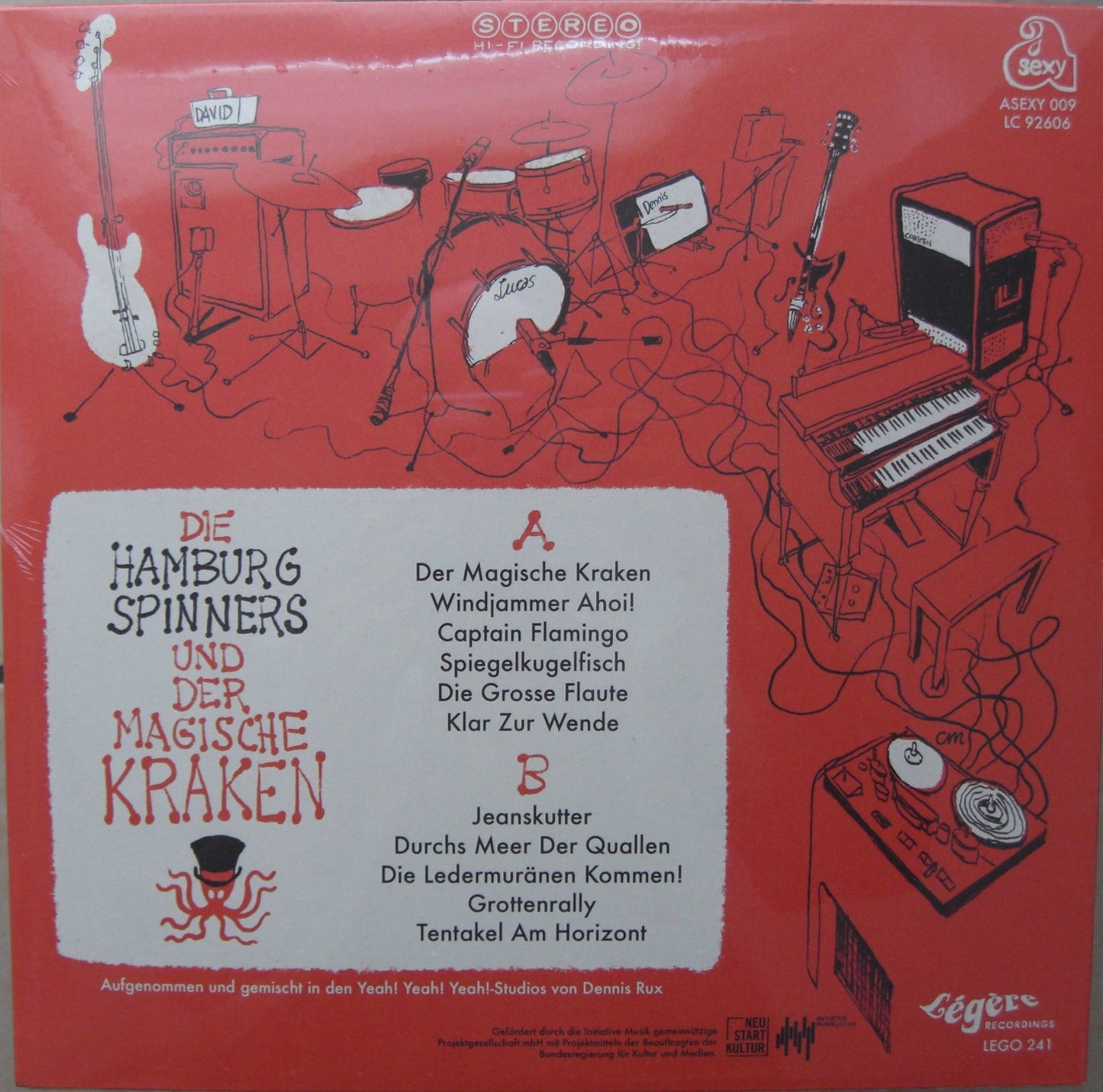Hamburg Spinners – The Magical Kraken Vinilo, LP, Álbum
