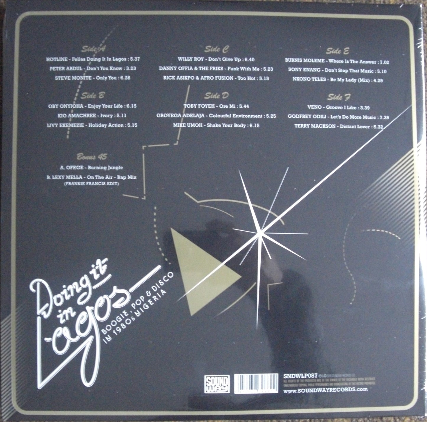 Various – Doing It In Lagos (Boogie, Pop & Disco In 1980s Nigeria) 3 x Vinyl, LP, Compilation + Vinyl, 7"