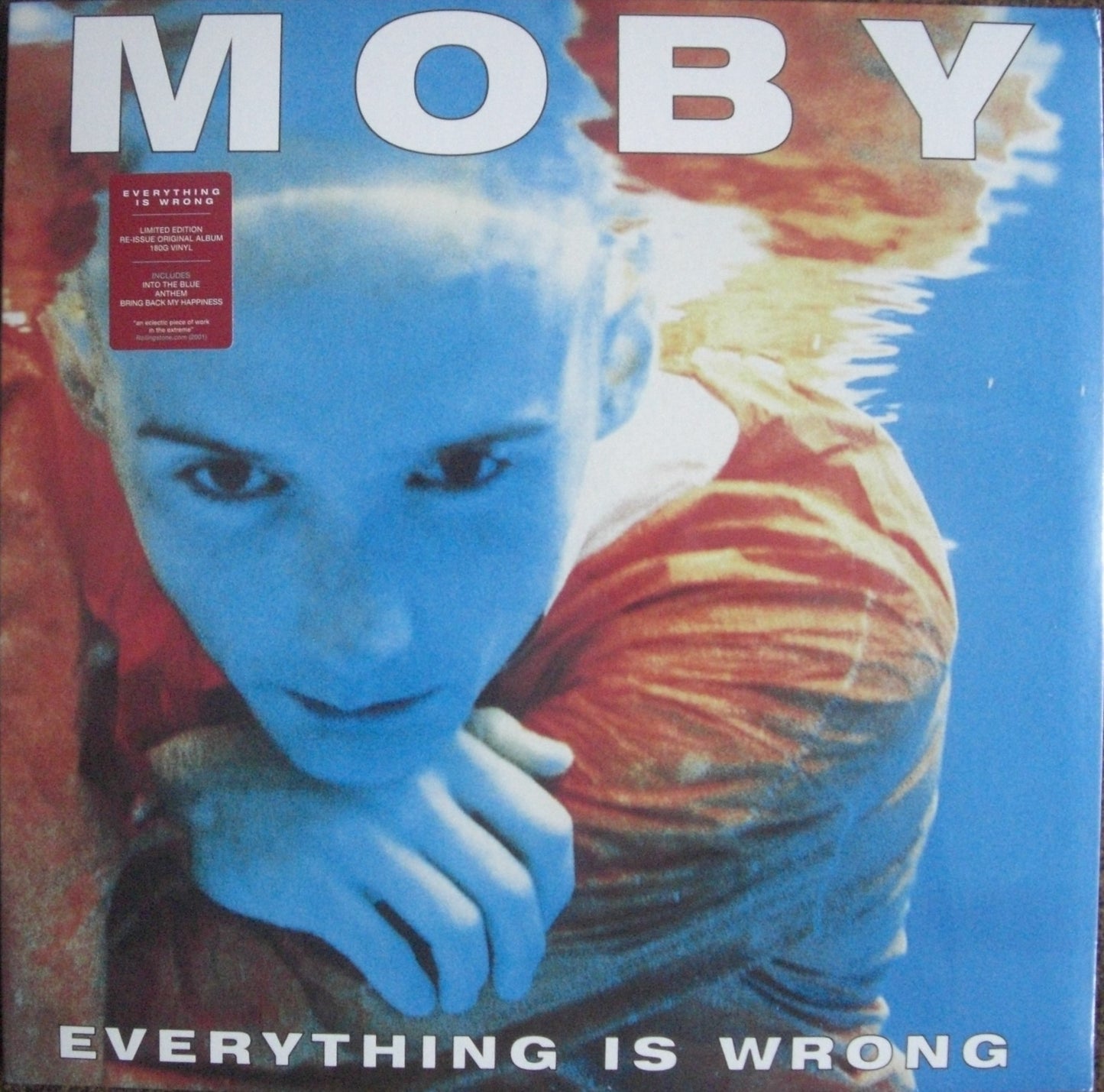 Moby – Everything Is Wrong Vinyl, LP, Album, Limited Edt 180g