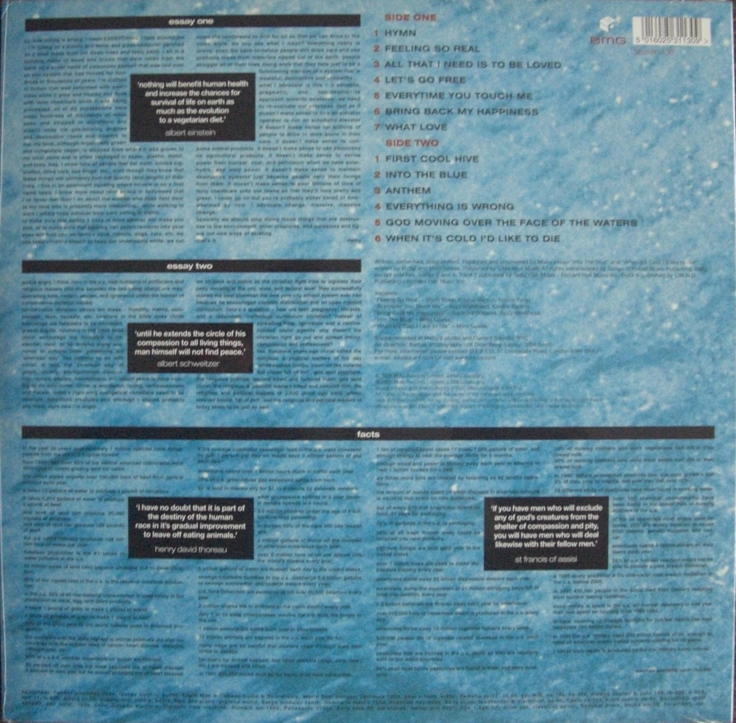 Moby – Everything Is Wrong Vinyl, LP, Album, Limited Edt 180g