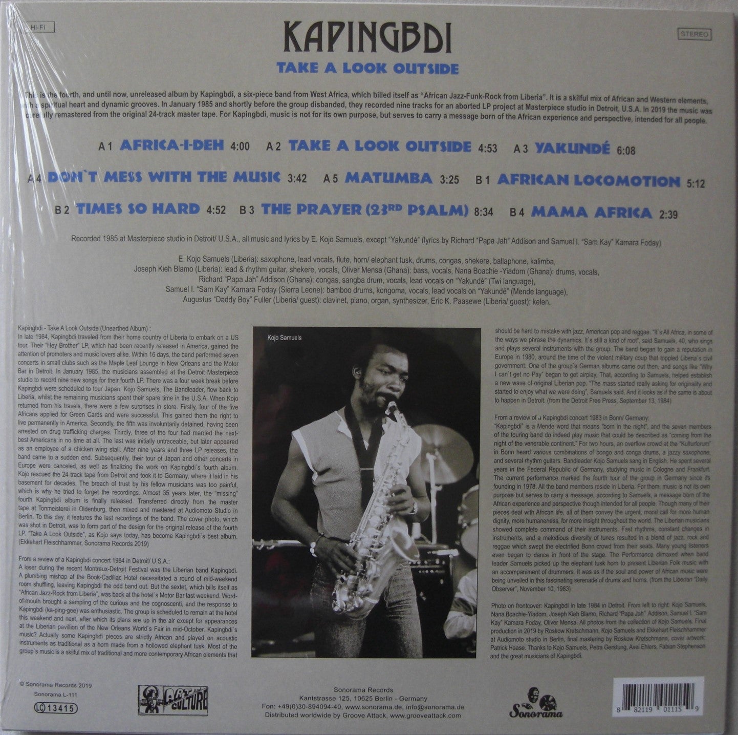 Kapingbdi - Echa un vistazo fuera de la compilación de álbumes LP en vinilo