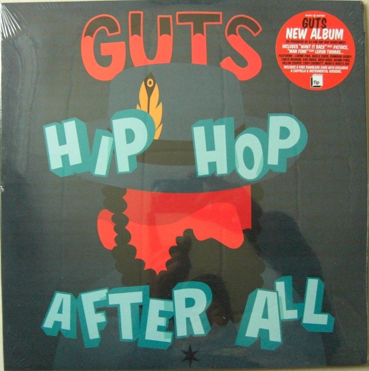 Guts – Hip Hop After All 2x Vinyl, LP, Album, Reissue