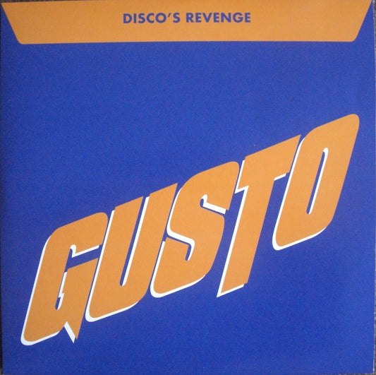 Gusto – Disco's Revenge Vinyl, 12" blue
