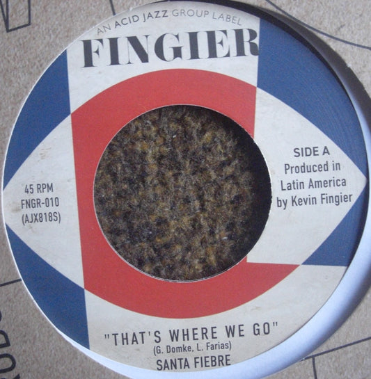 Santa Fiebre – That's Where We Go / Earthsplosion Vinyl, 7"