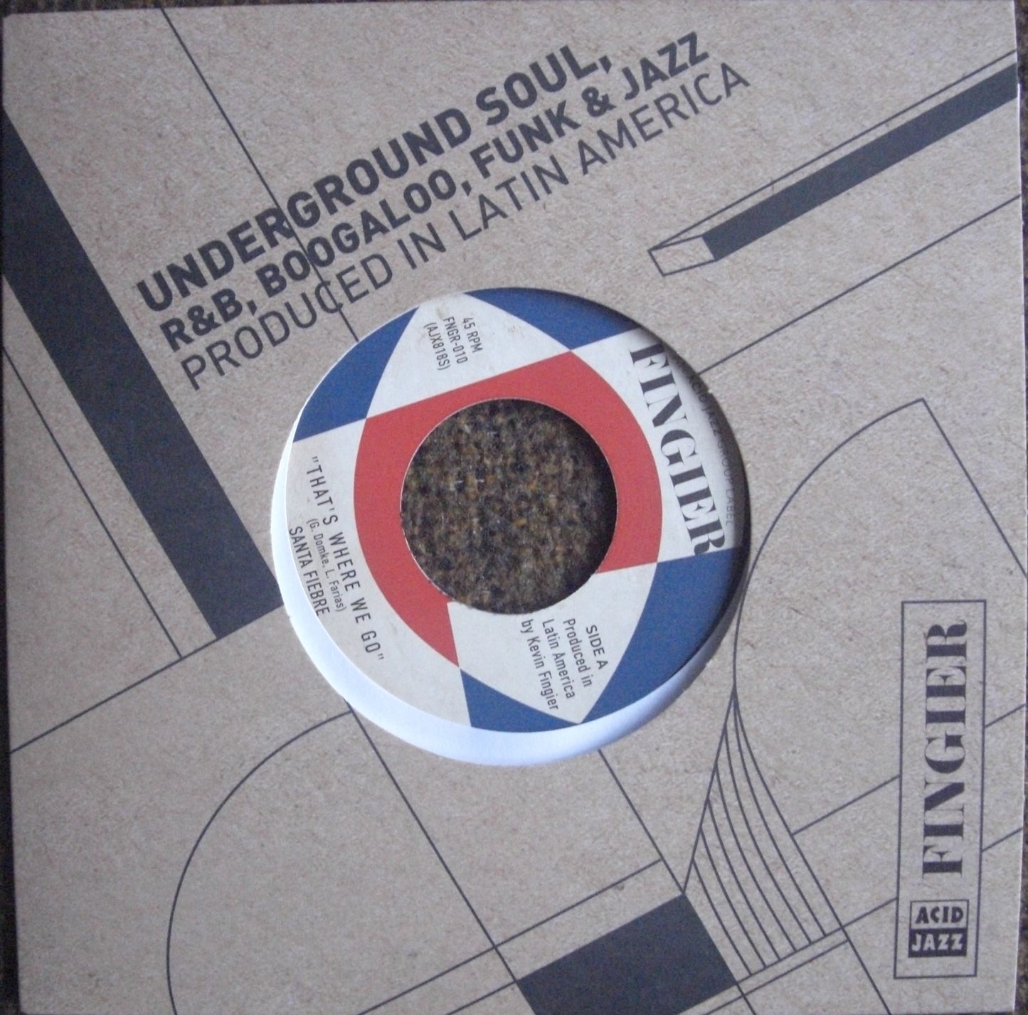 Santa Fiebre – That's Where We Go / Earthsplosion Vinyl, 7"