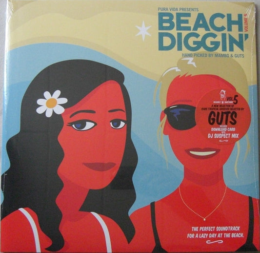 Guts – Pura Vida Presents: Beach Diggin' Volume 5 Vinyl, 2xLP, Compilation