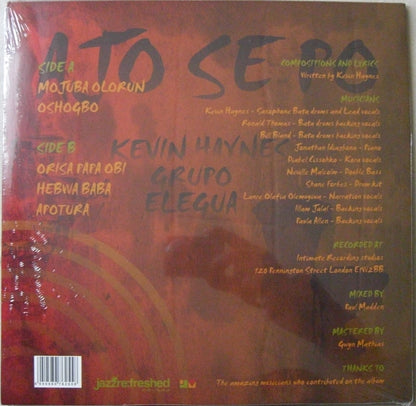 Kevin Haynes Grupo Elegua – Ajo Se Po Vinyl, LP, Album