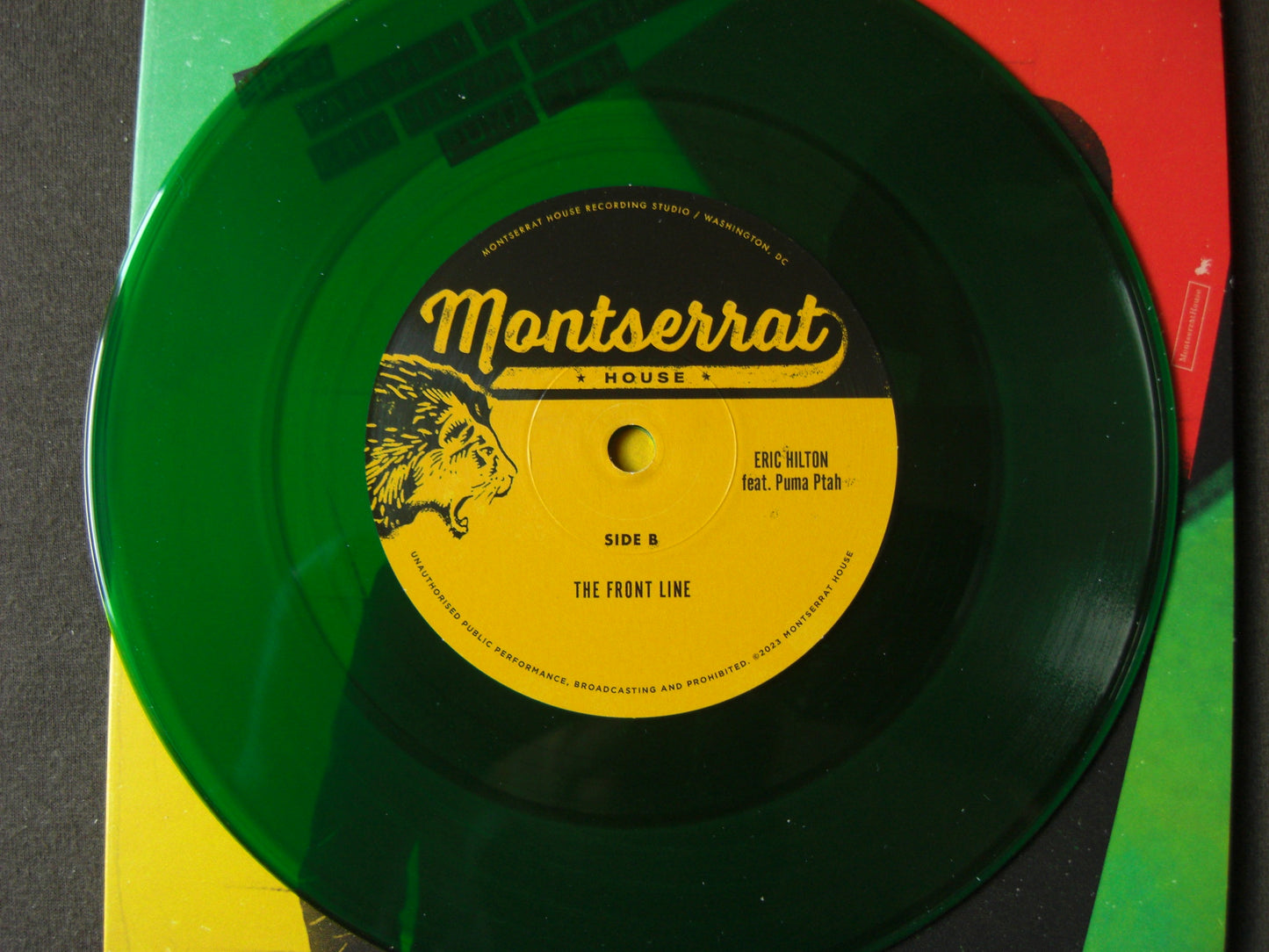 Eric Hilton & Puma Ptah – Farewell To Midnight Vinyl, 7"