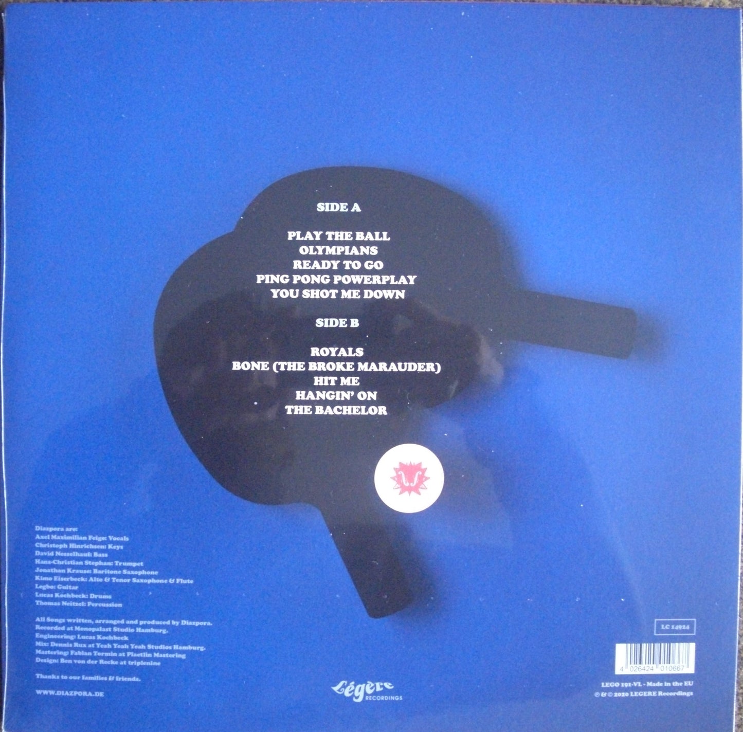 Diazpora – Ping Pong Powerplay Vinyl, LP, Album, Limited Edt
