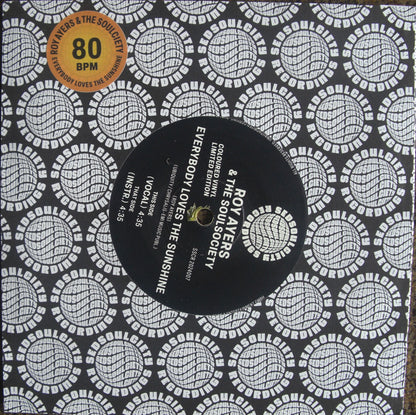 Roy Ayers &amp; The Soul Society – Vinilo Everybody Loves The Sunshine, 7" amarillo