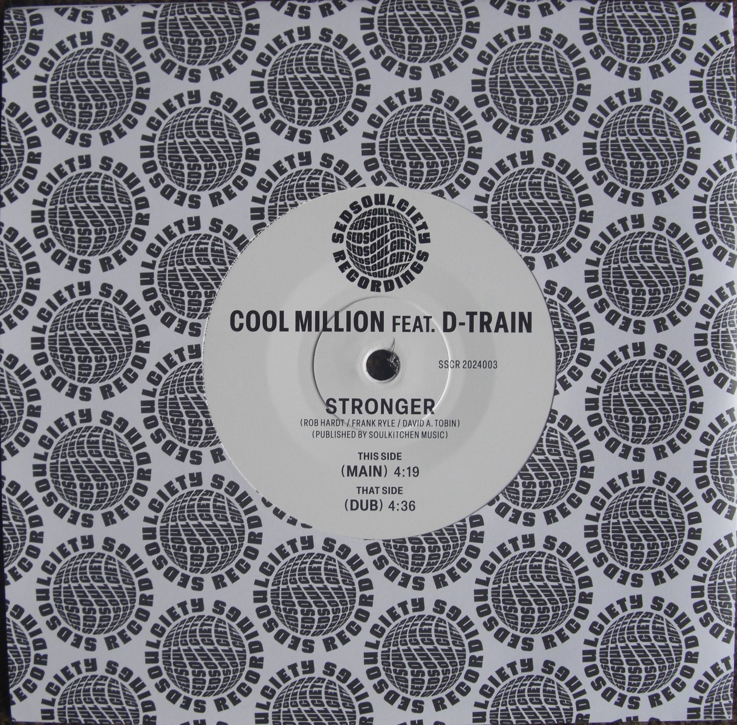 Cool Million Feat. D-Train – Stronger Vinyl, 7"