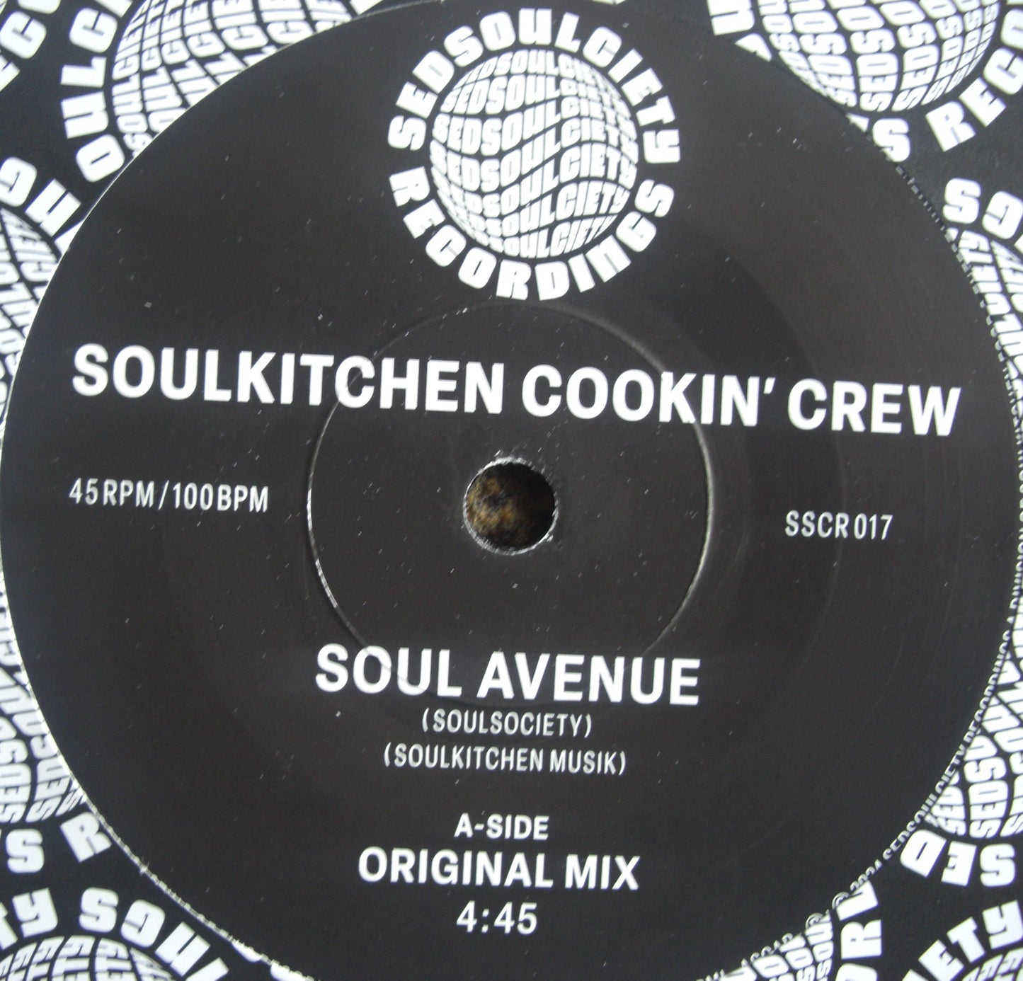 Soulkitchen Cookin' Crew – Vinilo Soul Avenue, 7"