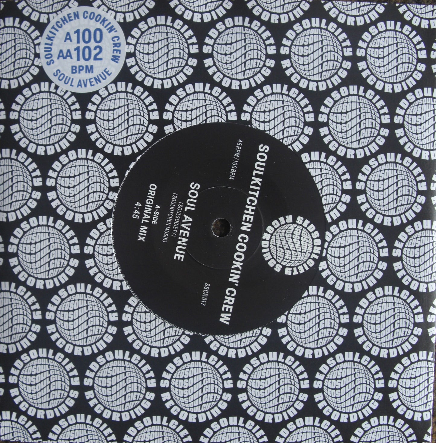 Soulkitchen Cookin' Crew – Vinilo Soul Avenue, 7"