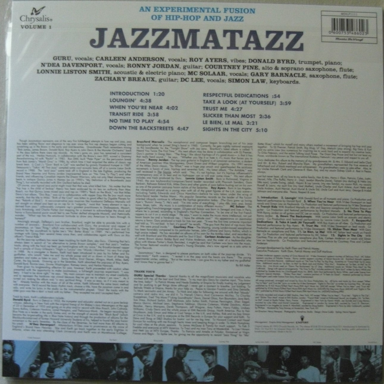 Guru – Jazzmatazz (Volume 1) Vinyl, LP, Album, Reissue EU 2014