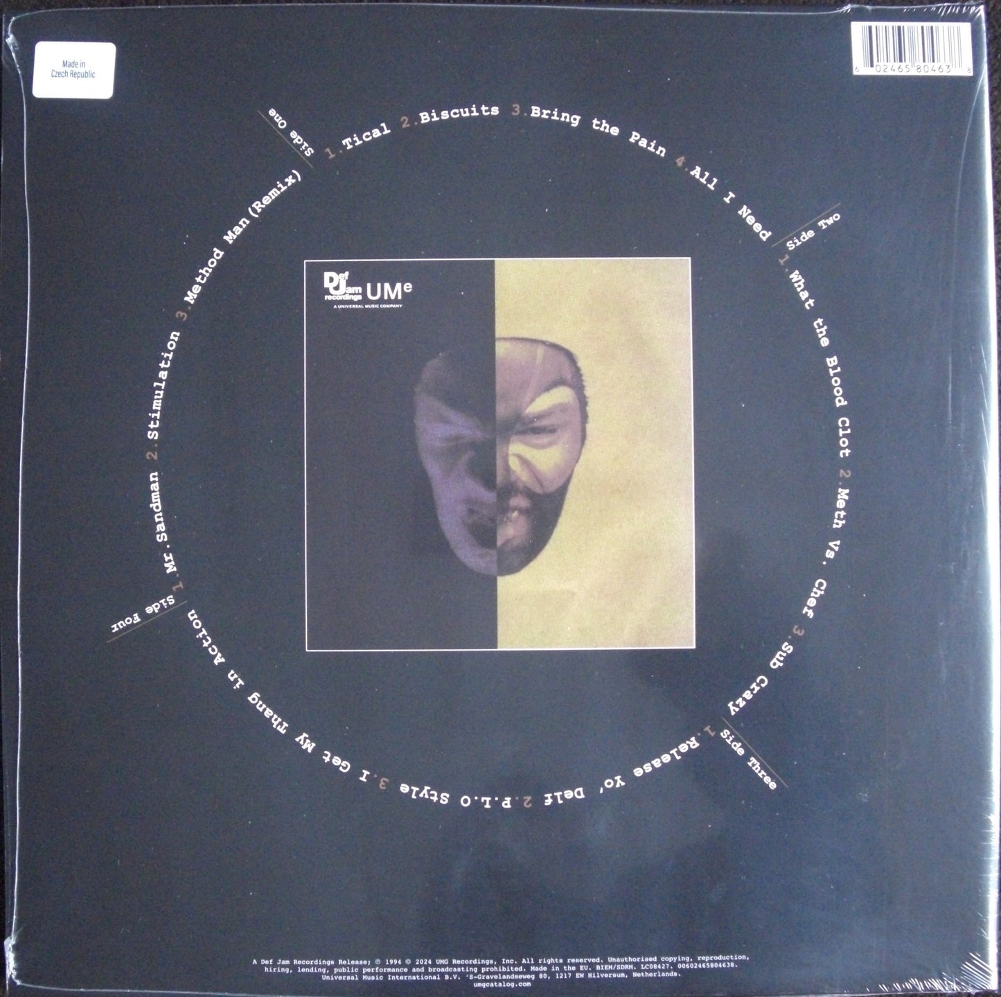 Method Man – Tical 2x Vinyl, LP, Album, Reissue, 30th Anniversary
