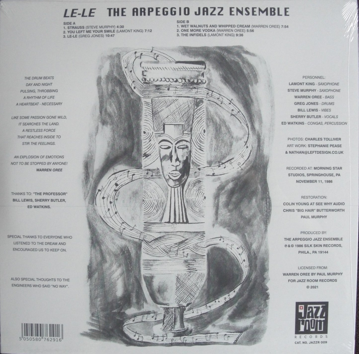 The Arpeggio Jazz Ensemble - Le-Le Vinyl, LP, Album