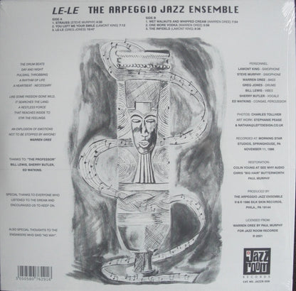 The Arpeggio Jazz Ensemble - Le-Le Vinyl, LP, Album