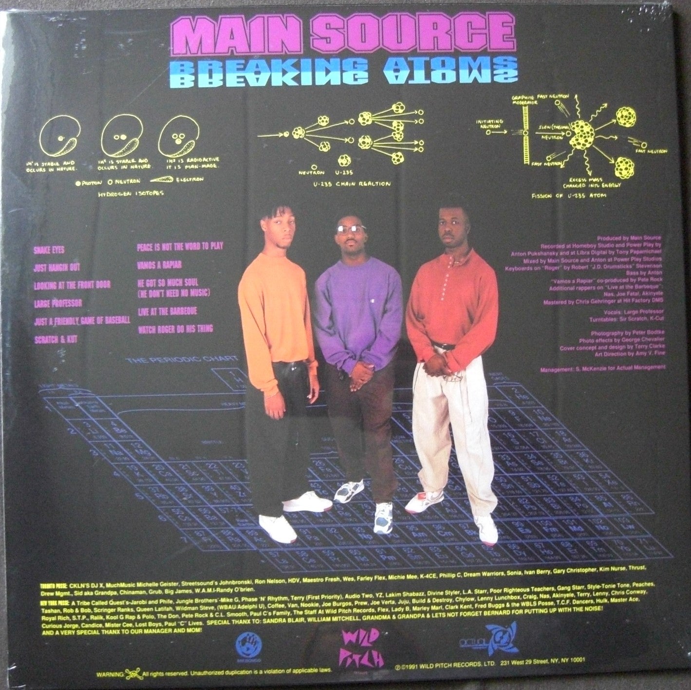 Main Source – Breaking Atoms Vinyl, LP, Album