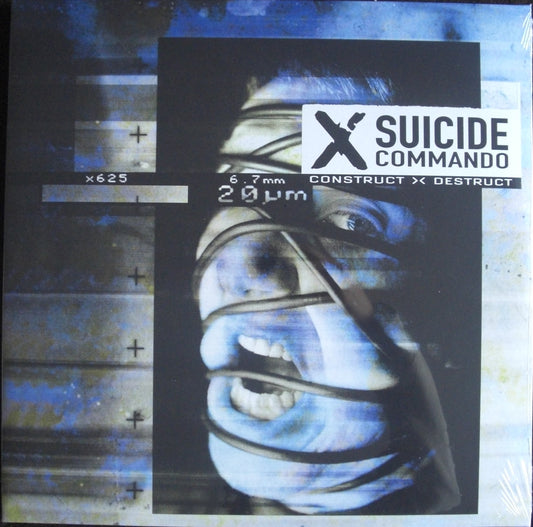 Suicide Commando - Construct-Destruct 2x Vinyl, LP, Album, Limited Edt curacao clear